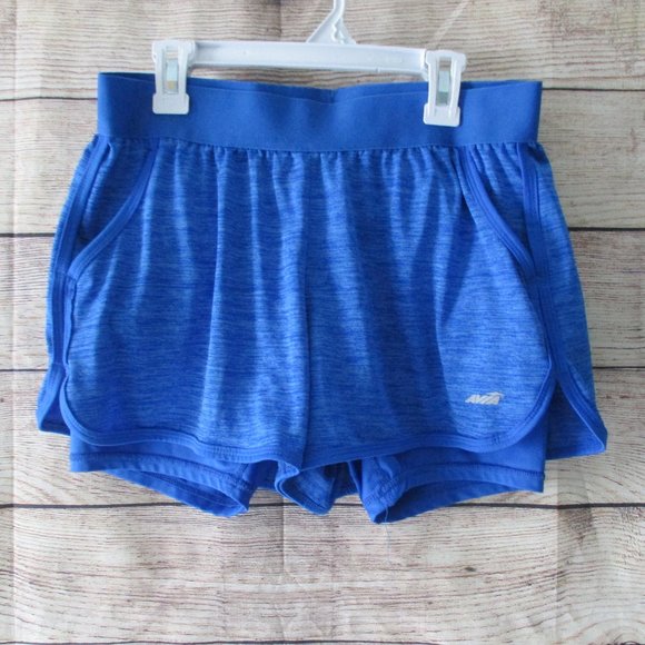 AVIA Blue Athletic Activewear Shorts Small - Picture 6 of 10